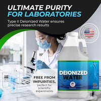 Battery Guyz Ultra-Pure Deionized Distilled Water for Battery Maintenance , Manufacturing, Laboratory and Industrial Use, 1 Gallon, 128 oz