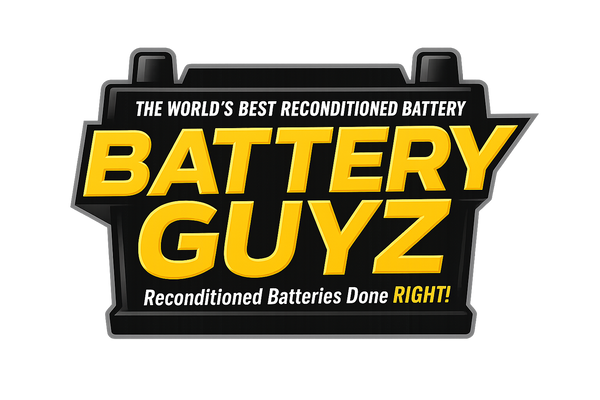 Battery Guyz Reconditioned Lead Acid Automotive Battery, Group Size 78, 12 Volt , 800 CCA