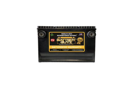 Battery Guyz Reconditioned Lead Acid Automotive Battery, Group Size 78, 12 Volt , 800 CCA, 2yrs Warranty