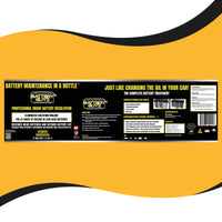 Desulfator to Extend and Renew Battery Life - Golf Cart Batteries - Battery Acid Refill - Battery Restorer - 48v/12v/8v/6v Battery and All Lead Acid Batteries - 1 Gallon US (3.78 L) As Seen On TV