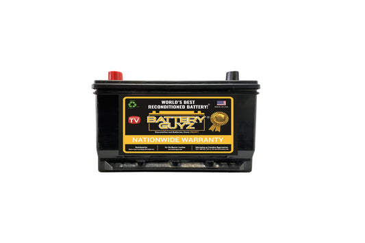 Battery Guyz Reconditioned Lead Acid Automotive Battery, Group Size 58R ,12 Volt, 580 CCA