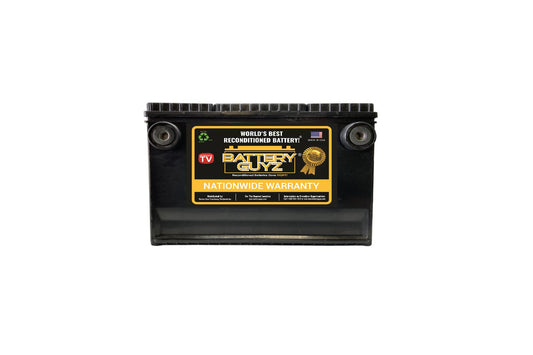 Battery Guyz Reconditioned Lead Acid Automotive Battery, Group Size 78, 12 Volt , 800 CCA