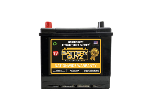 Battery Guyz Reconditioned Lead Acid Automotive Battery, Group Size 86, 12 Volt, 650 CCA
